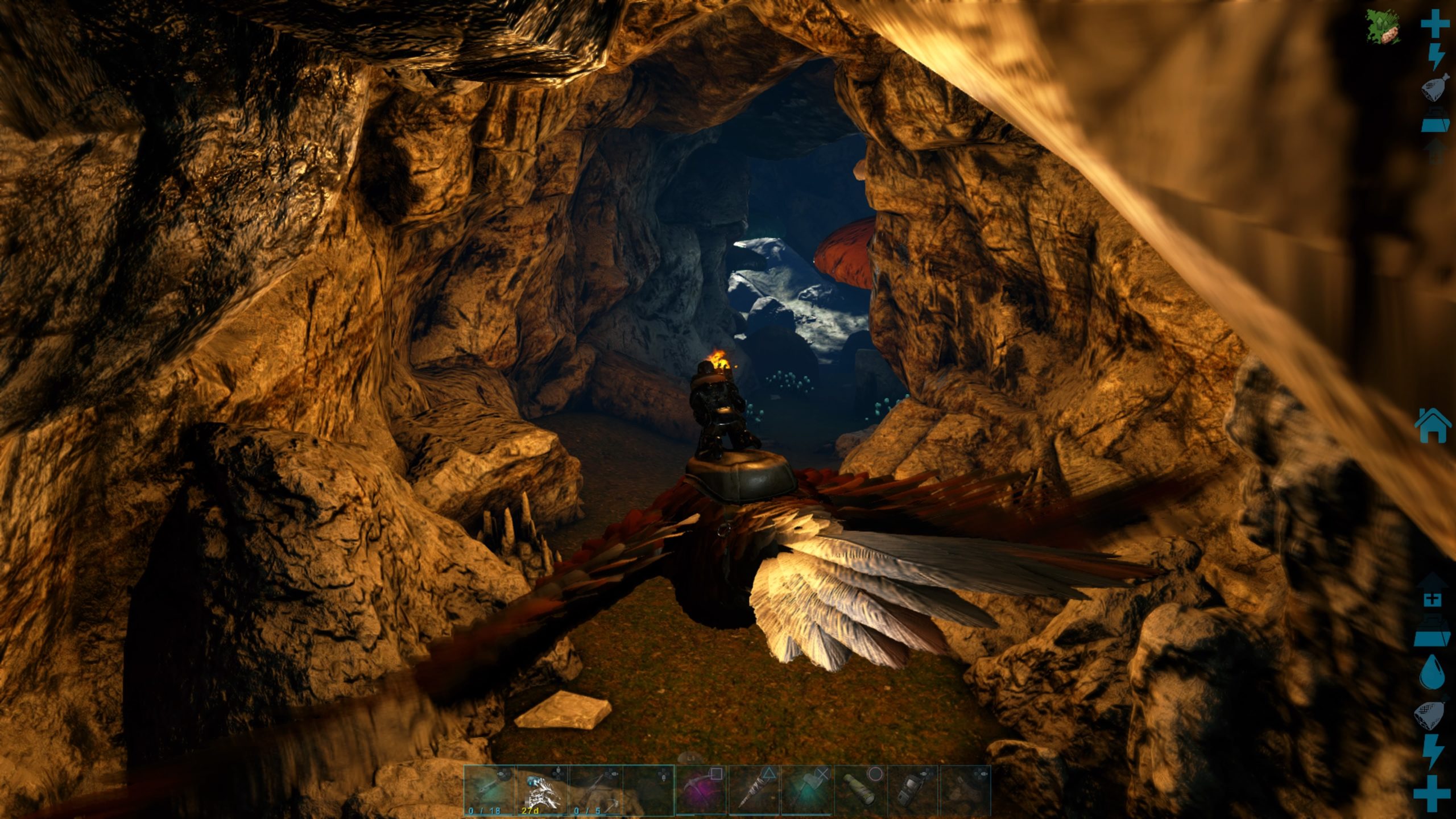 Ark Ps4 赤クレートの周回推奨場所 バルゲロの岩山の洞窟を攻略 Hrk無意識ゲーム録