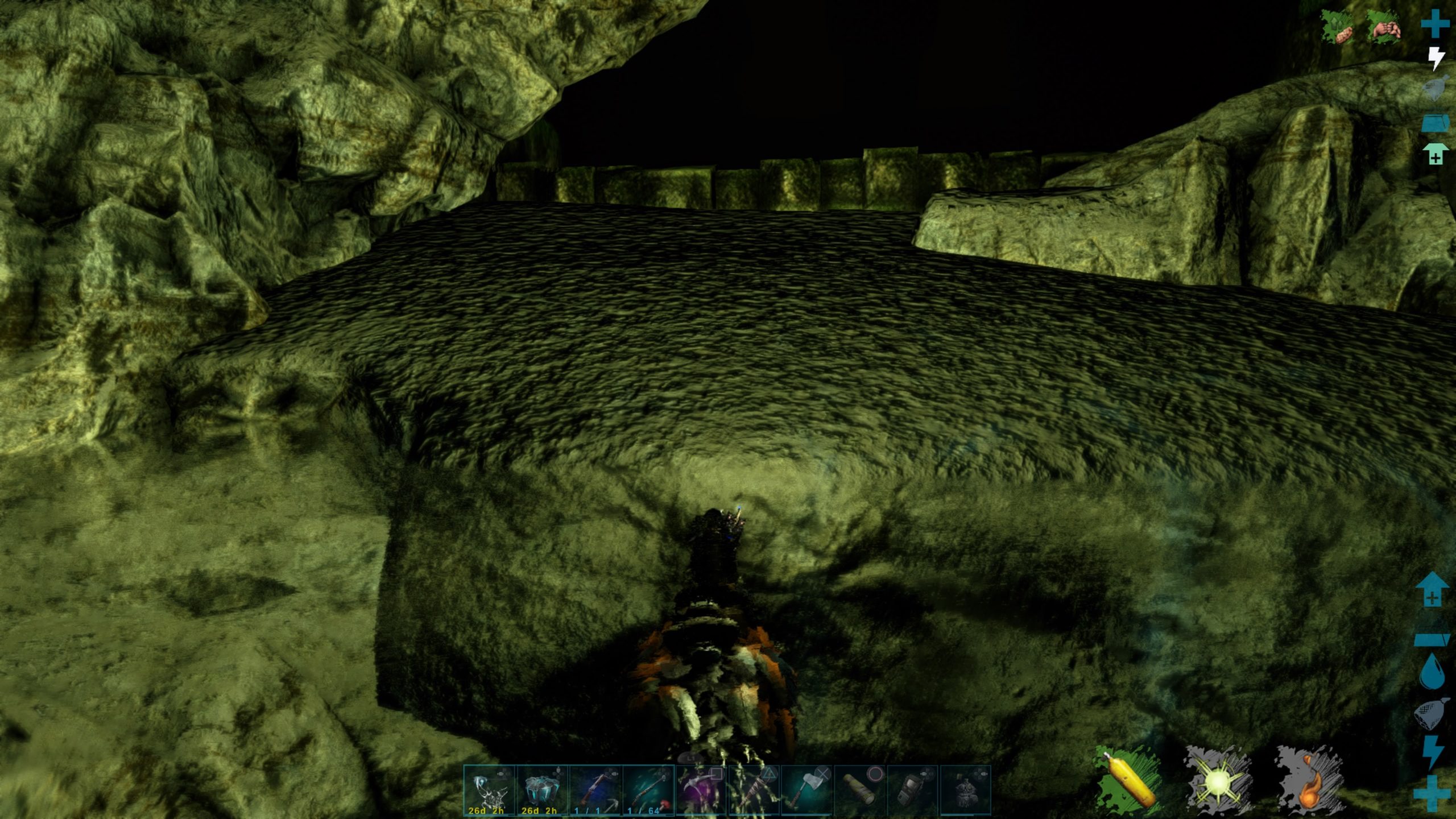 Ark Ps4 バルゲロの遺跡洞窟を攻略 野獣 暴食のアーティファクトを回収 Hrk無意識ゲーム録